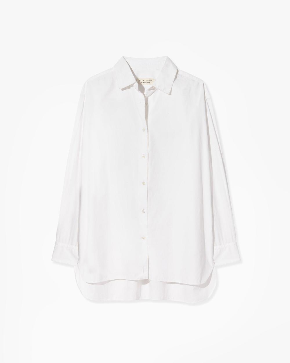 nili lotan YORKE SHIRT WHITE