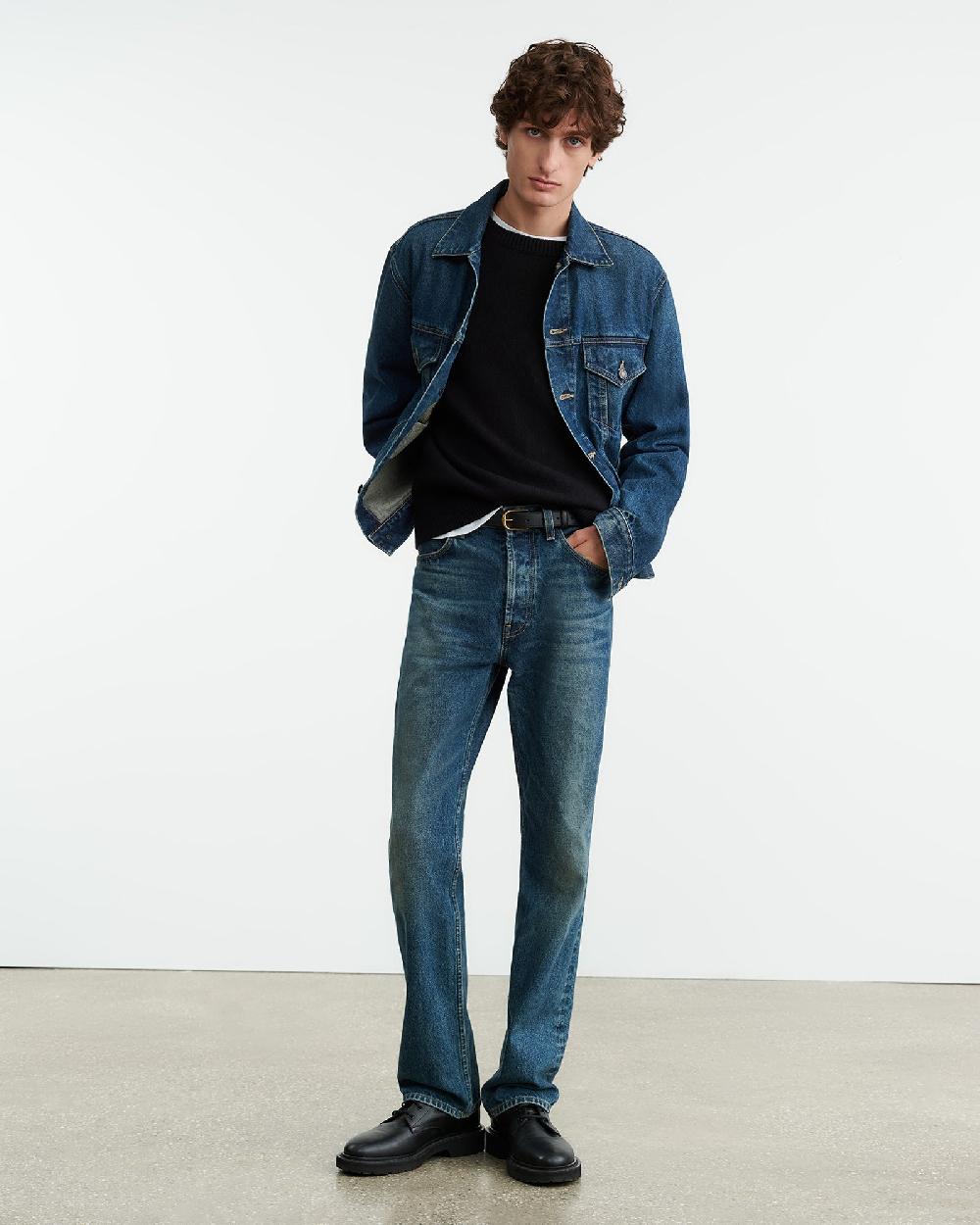 Nili Lotan ZACHARY DENIM JACKET SIMON WASH