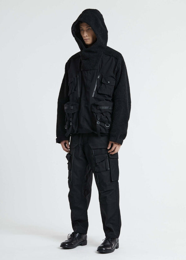 Nilmance Fleece Tactical Nylon Anorak
