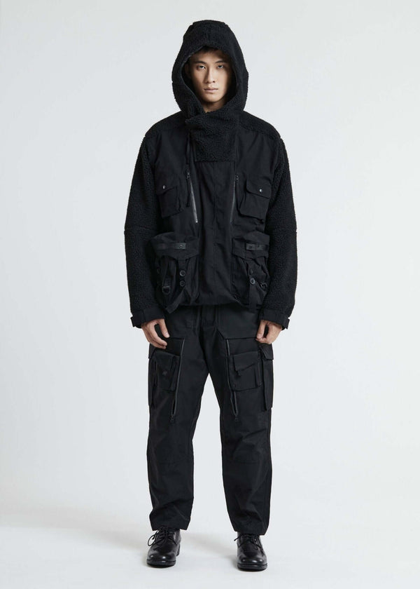 Nilmance Fleece Tactical Nylon Anorak