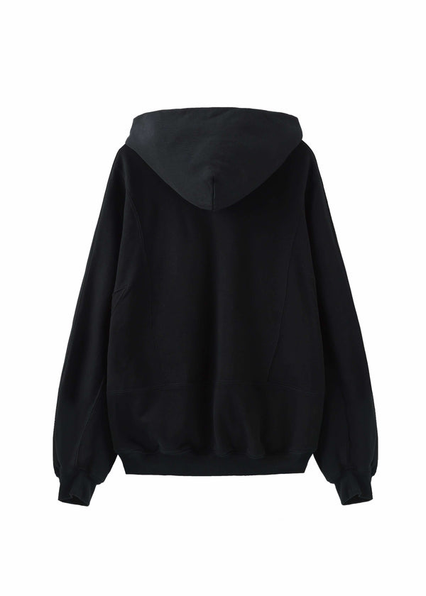 Nilmance Landscape Graphic Engraved Hoodie