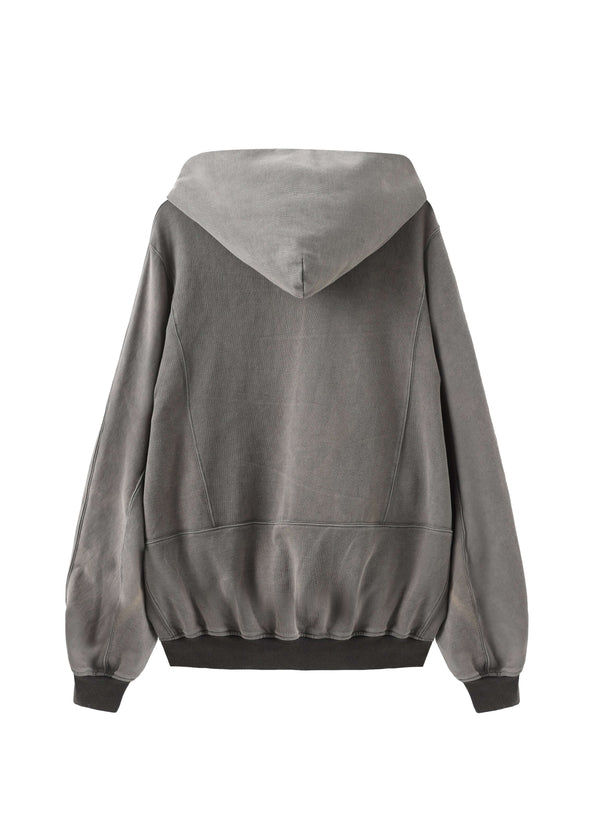 Nilmance Landscape Graphic Engraved Hoodie