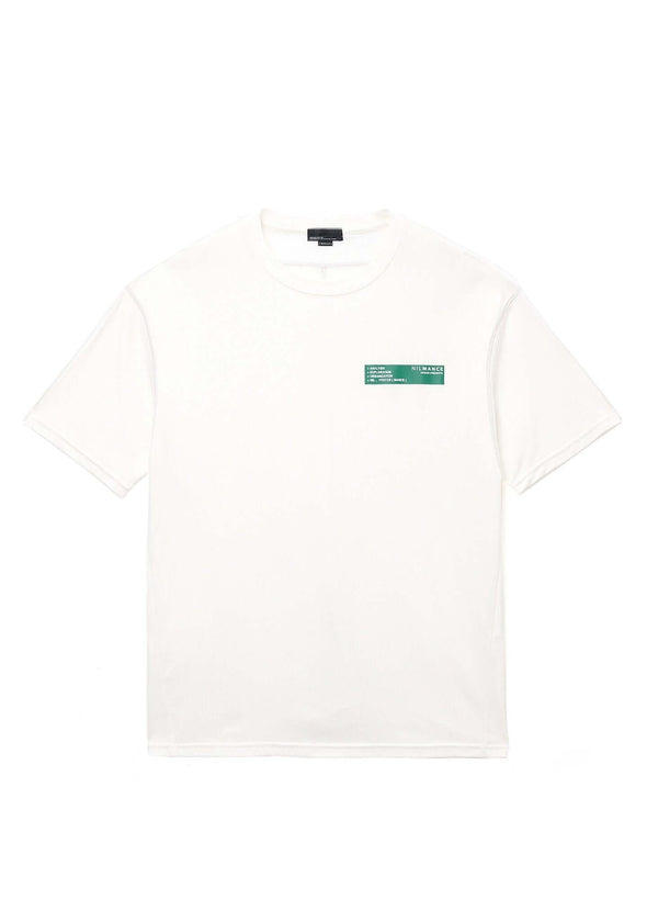 nilmance Overlock Logo Tee