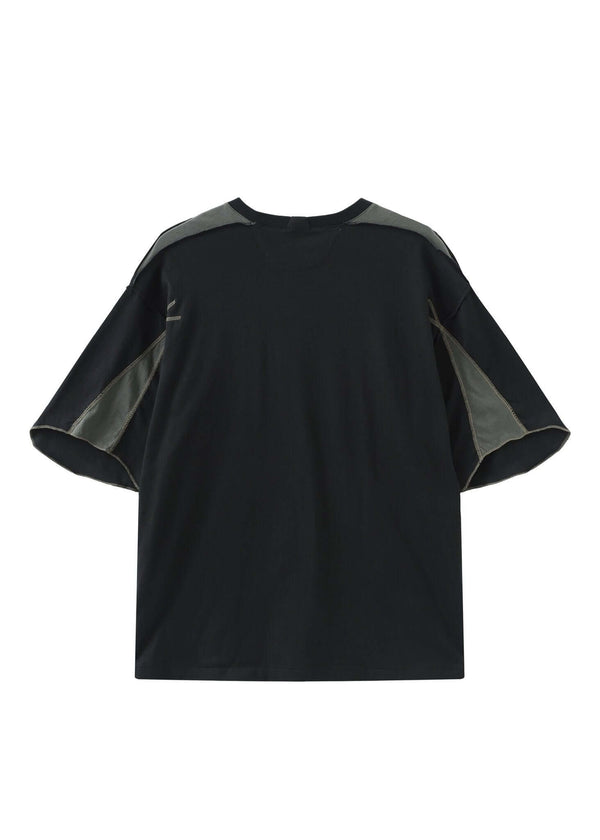 Nilmance Oversized Panel Round T-Shirt