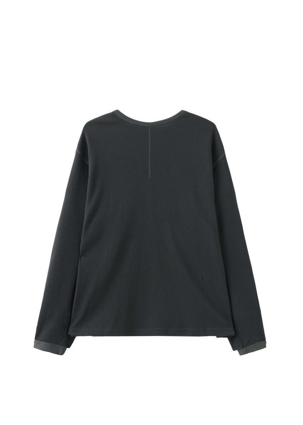 Nilmance Waffle Knit 2 Way Tee