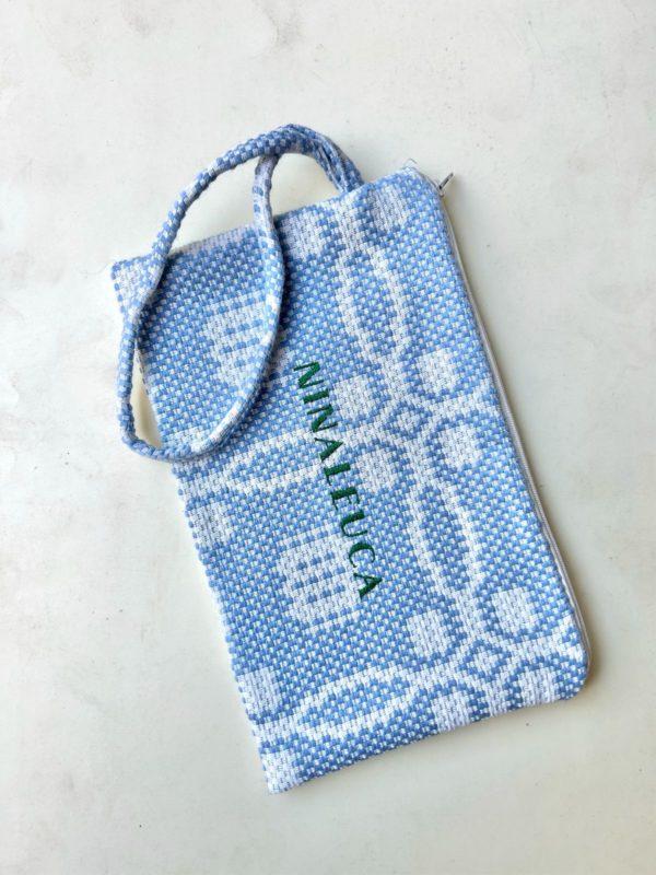 nina leuca Blue pochette