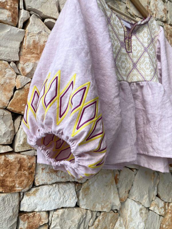 Nina Leuca Butterfly Pink Top