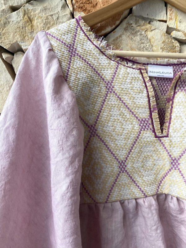 Nina Leuca Butterfly Pink Top