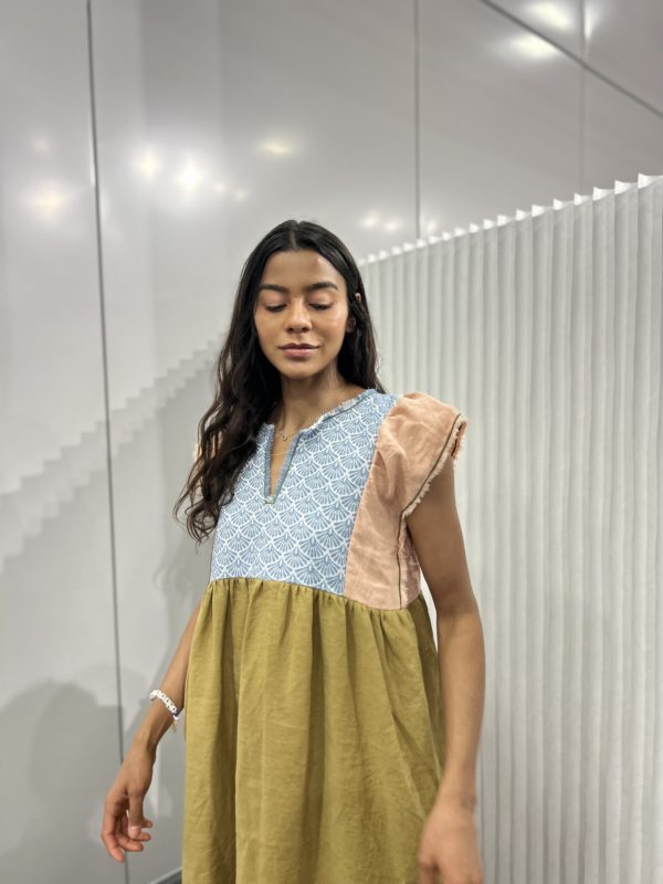 nina leuca Jilly Olive Dress