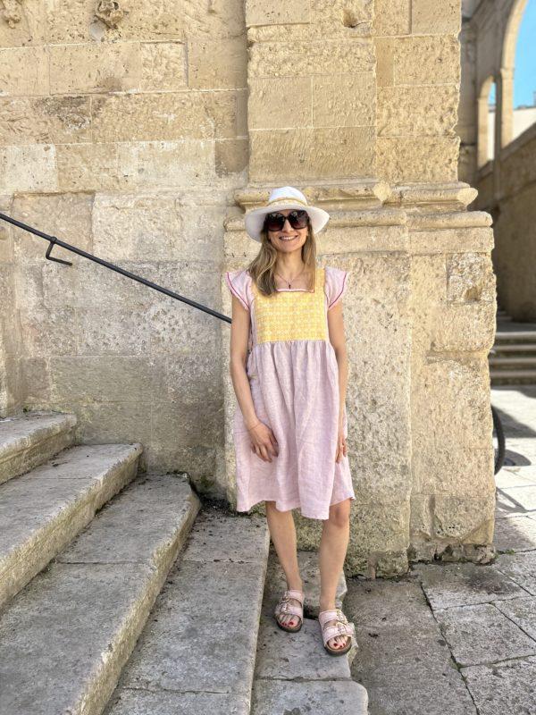 Nina Leuca Jilly Pink Short Dress