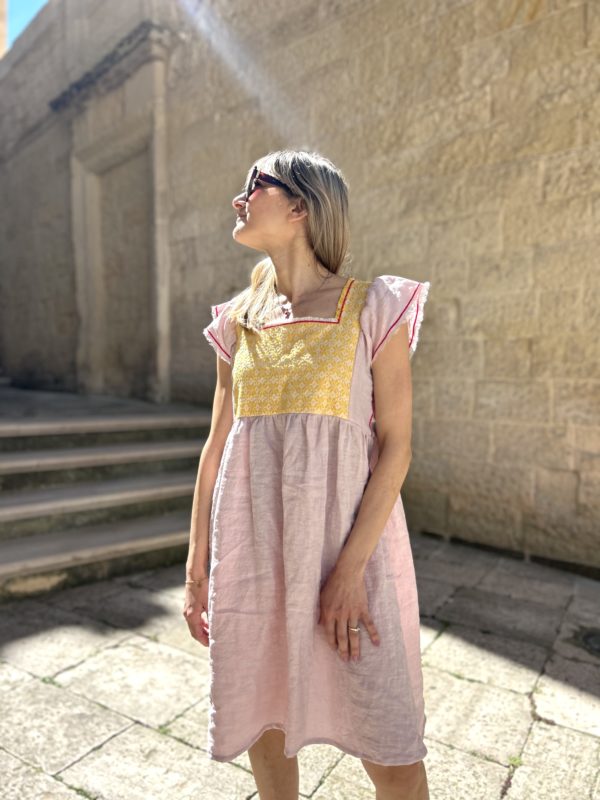 nina leuca Jilly pink short dress