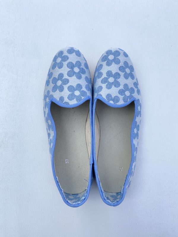 nina leuca Leucane light blue slippers