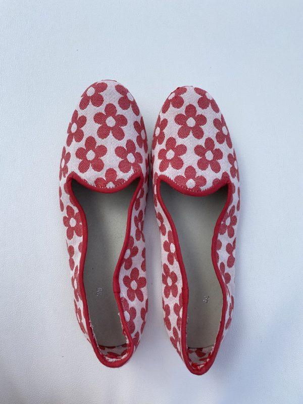 nina leuca Leucane red slippers