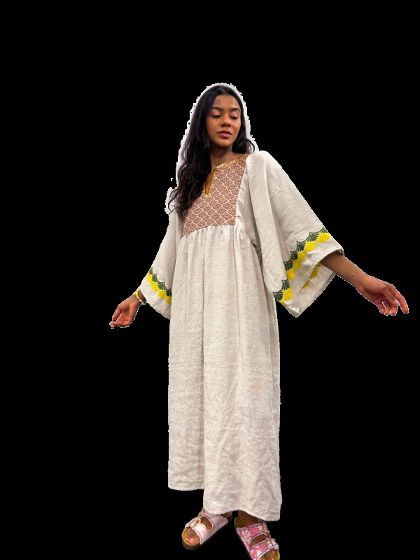 nina leuca Levante Natural Dress