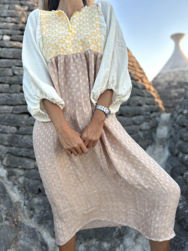 nina leuca Margherita yellow dress