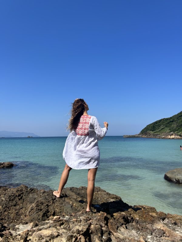 Nina Leuca Nina White And Red Dress