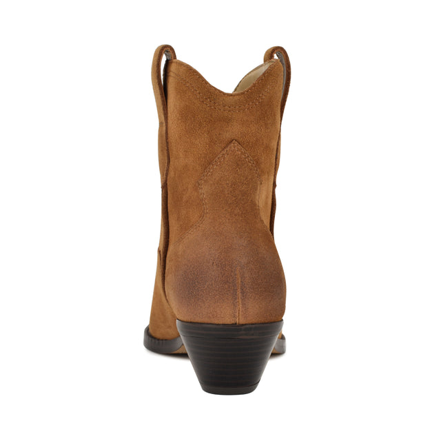 Nine West Abreve Western Leather Booties
