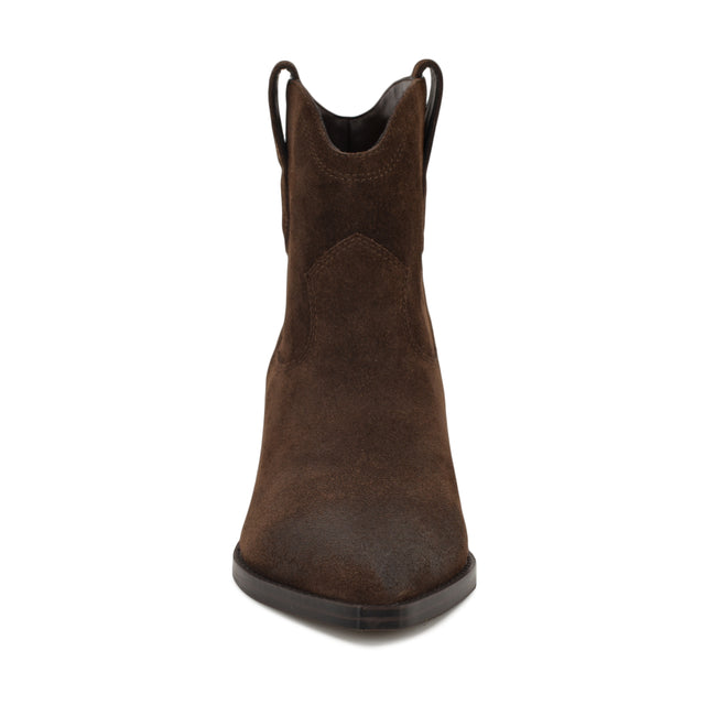 Nine West Abreve Western Leather Booties