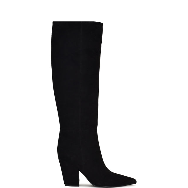 nine west Adera Wide Calf Knee High Leather Boots