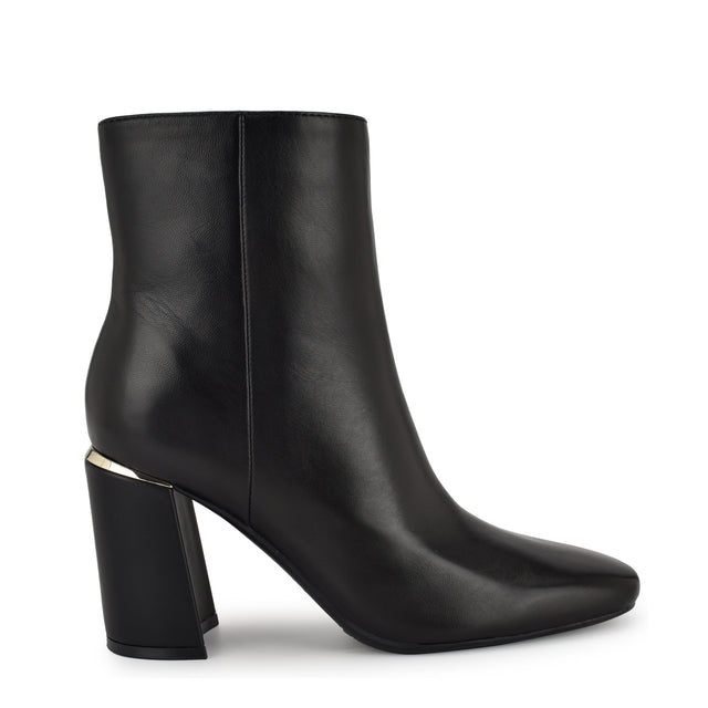 nine west Ailet 9x9 Square Toe Booties