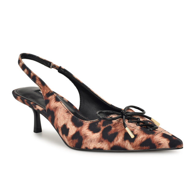 Nine West Anora Kitten Heel Slingback Pumps
