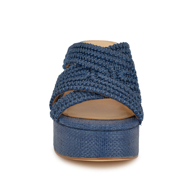 Nine West Bemay Platform Slide Sandals