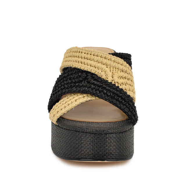 Nine West Bemay Platform Slide Sandals