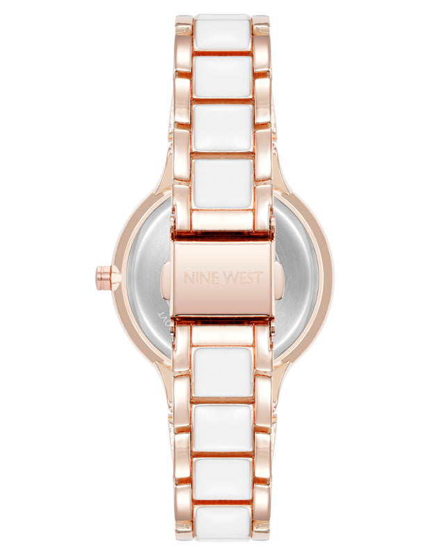 Nine West Bracelet Watch With Colorful Links