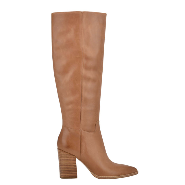 nine west Brixe Heeled Leather Boots