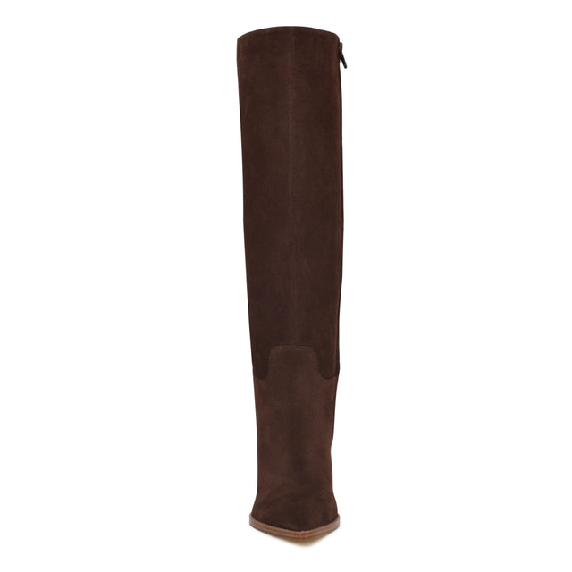 Nine West Brixe Heeled Leather Boots
