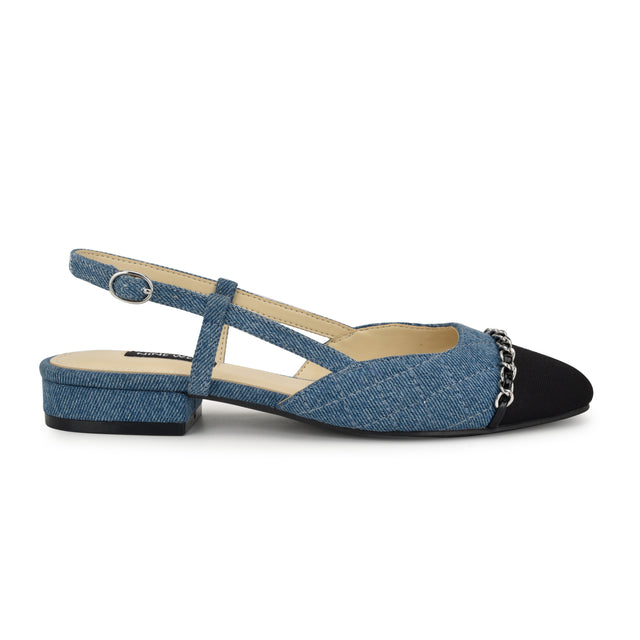 nine west Charme Slingback Dress Flats