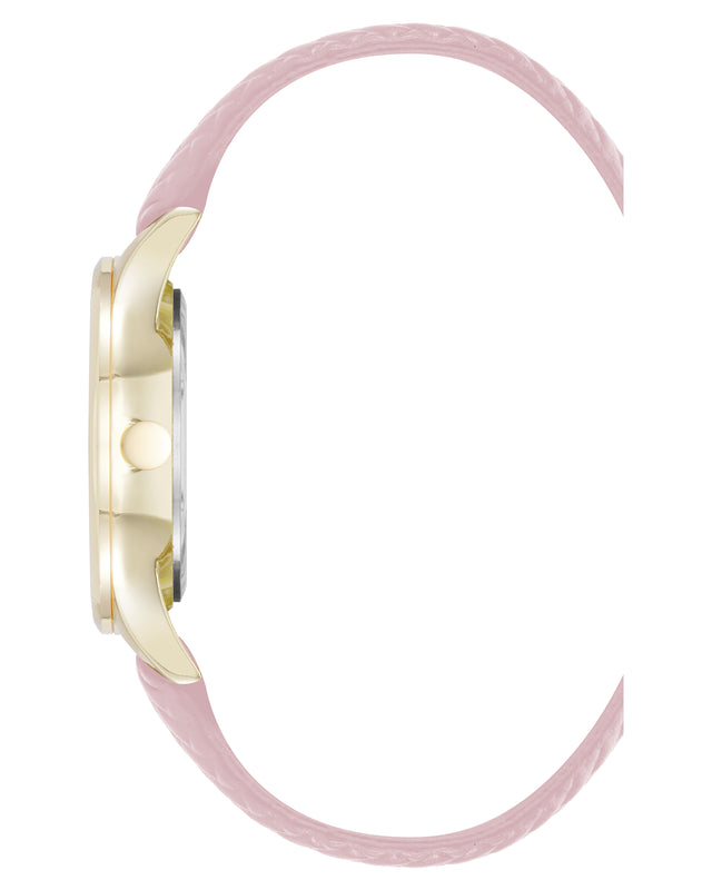 Nine West Chevron Pattern Strap Watch