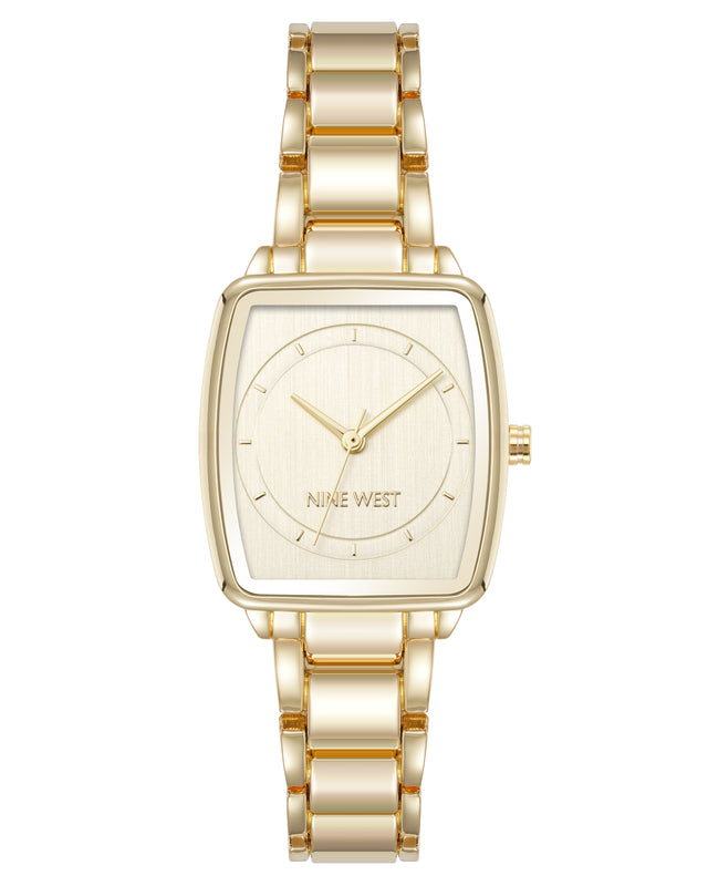 nine west Cushion Case Retro Watch