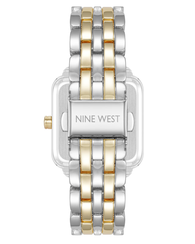 Nine West Elegant Square Case Bracelet Watch