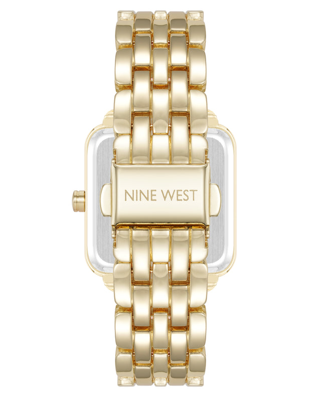 Nine West Elegant Square Case Bracelet Watch