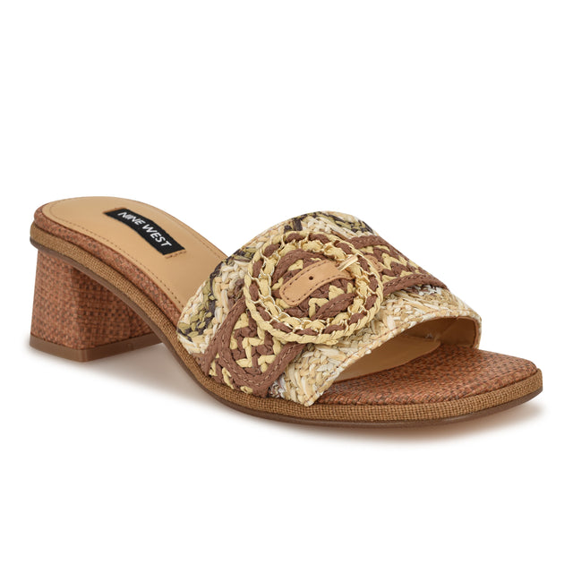 Nine West Ending Block Heel Sandals
