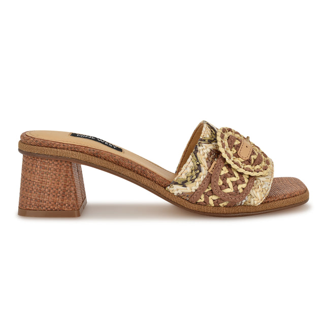 nine west Ending Block Heel Sandals
