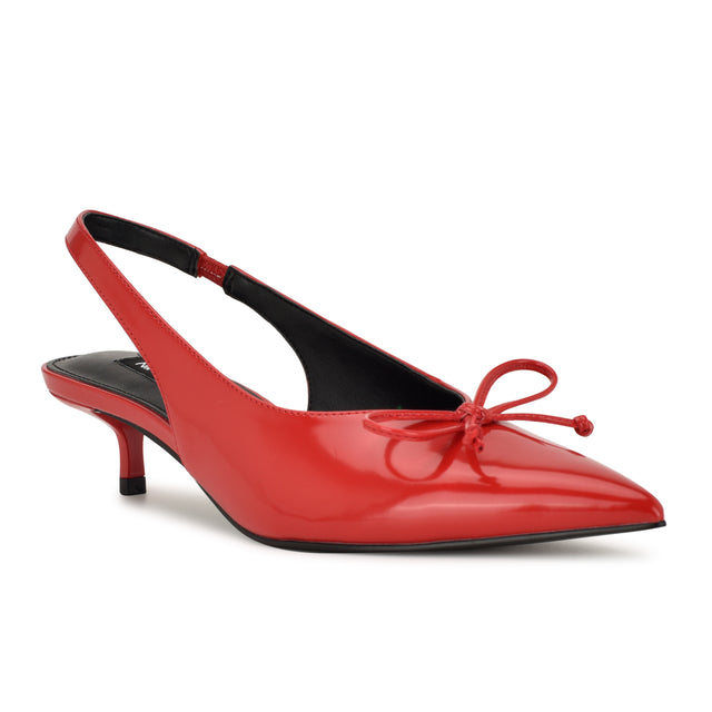 Nine West Evaa Kitten Heel Slingback Pumps