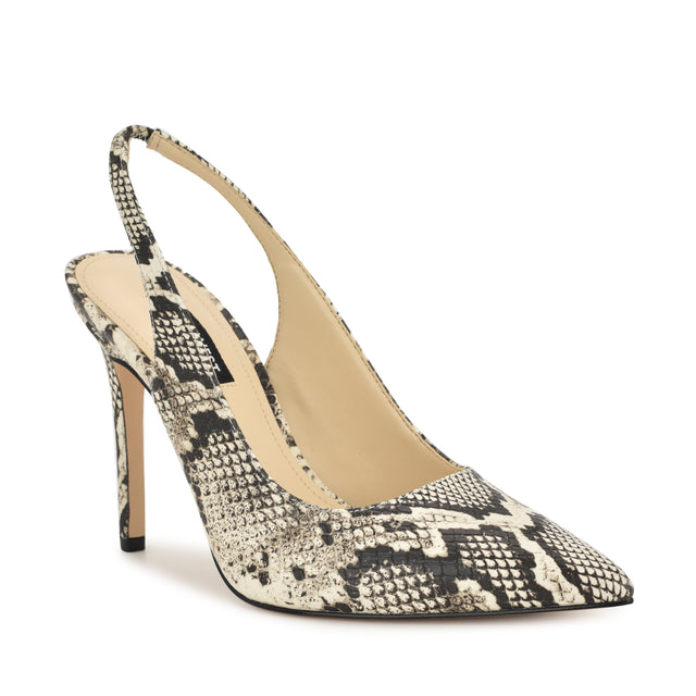 Nine West Feather Pointy Toe Slingback Pumps