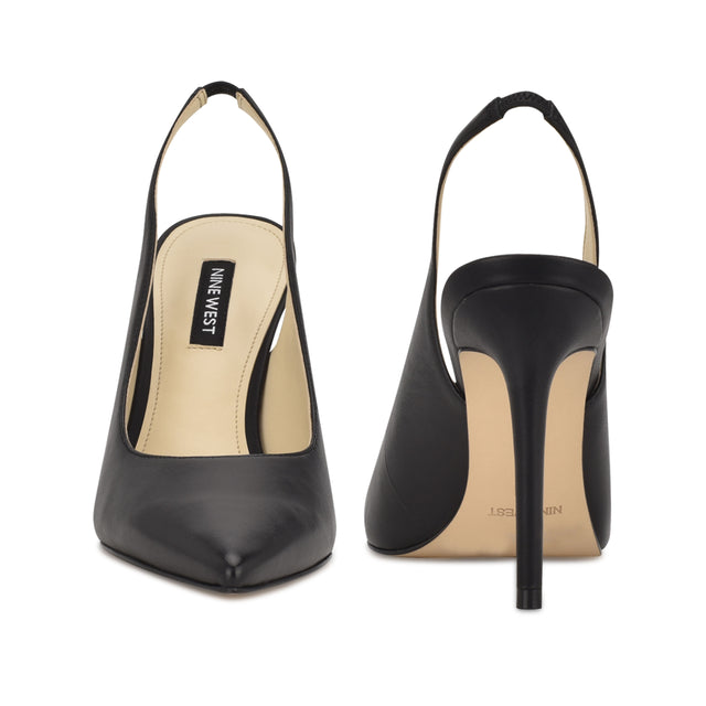 Nine West Feather Pointy Toe Slingback Pumps