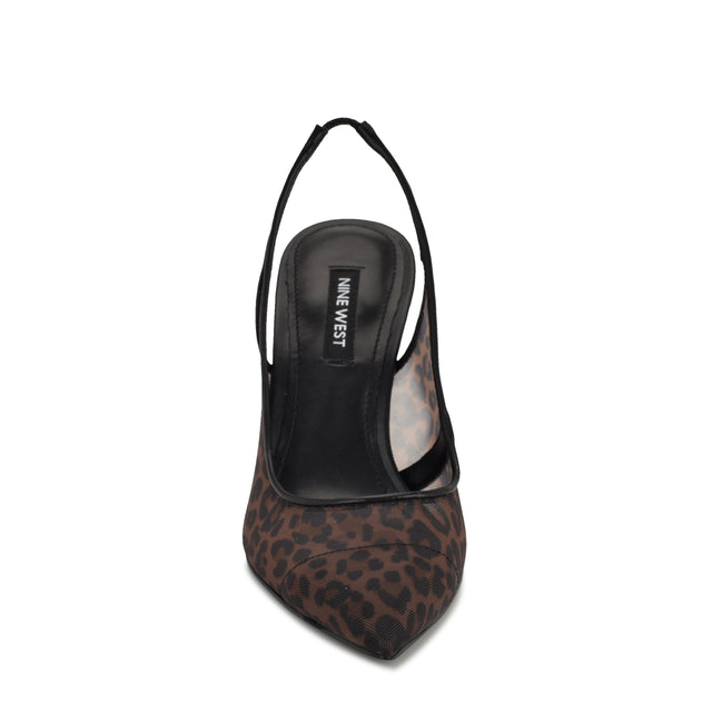 Nine West Feather Pointy Toe Slingback Pumps