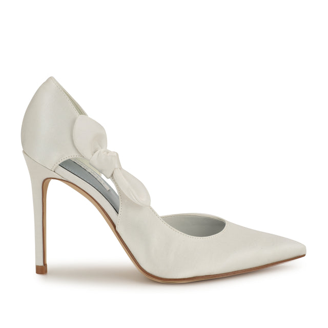 nine west Fhalon Bow d'Orsay Pointy Toe Pumps