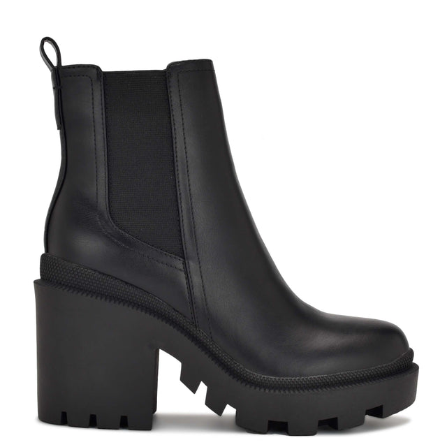 nine west Forme Chelsea Lug Sole Booties