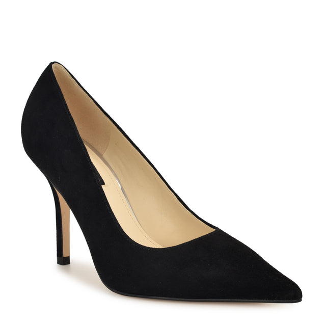 Nine West Gemmha Leather Pointy Toe Pumps