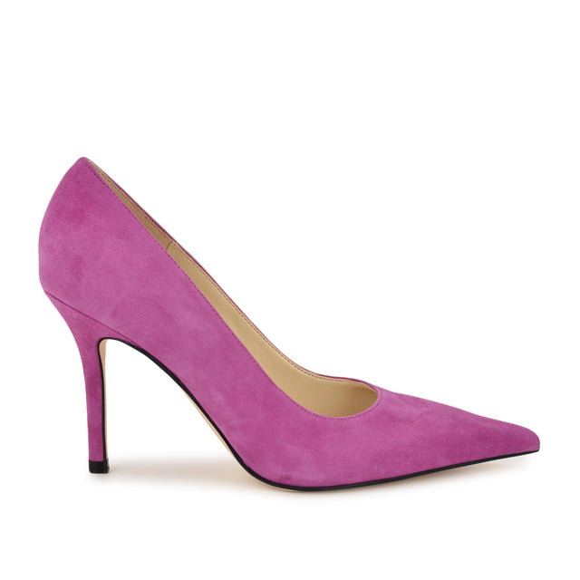 nine west Gemmha Leather Pointy Toe Pumps