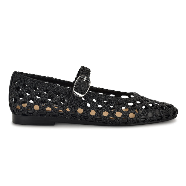 nine west Halie Woven Mary Jane Flats