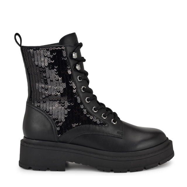 nine west Hediy Combat Booties