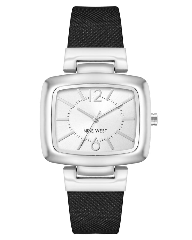 nine west Heritage Rectangular Case Watch