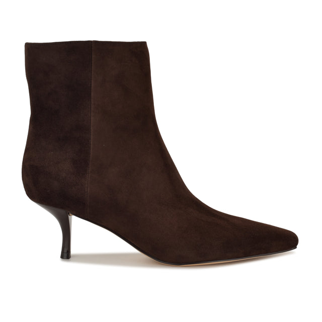 nine west Hermena Ankle Leather Booties