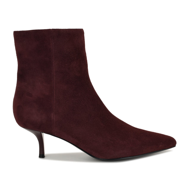 nine west Hermena Ankle Leather Booties